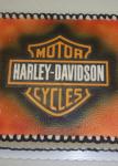 Harley-Davidson Logo Cake